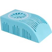 Resim Chuangyinshop Geliştirilmiş Versiyon Daha İyi Etki Mavi Vantilatör Aktif Karbon Koku Giderici Kutu 