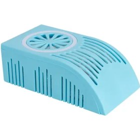 Resim Chuangyinshop Geliştirilmiş Versiyon Daha İyi Etki Mavi Vantilatör Aktif Karbon Koku Giderici Kutu 