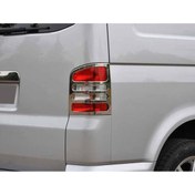 Resim Omsa VW T5 Transporter Krom Stop Çerçevesi 2 Parça P.Çelik (Çift Kapılı) 2003-2014 