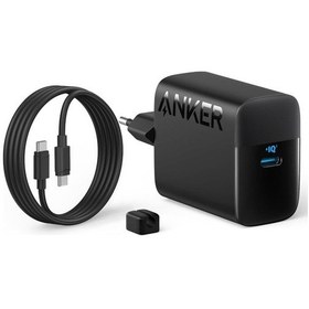 Resim Anker Şarj Cihazı 45w Usb-c Ve Usb-c Kablolu 2'li Set - B2653 - Siyah Anker Türkiye 