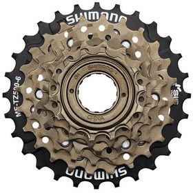 Resim Shimano Mf-tz500 6s Bisiklet Rublesi Siyah 