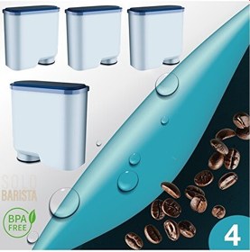 Resim Rovexa Philips Aquaclean Kahve Makinesi Kireç Önleyici Su Filtresi 4 Adet 