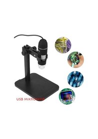 Resim Triline 1000x 2mp Dijital Standlı 8 Ledli Usb Otg Mikroskop 