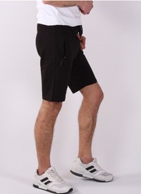 Resim Quıts Kıds 2 Iplik Düz Erkek Şort-2205 Qkerk-2205-1 Siyah 