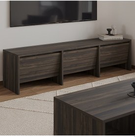 Resim Laris 160 Cm 3 Kapaklı Tasarım Tv Sehpası Ceviz 