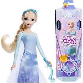 Resim Disney Karlar Ülkesi Temalı Elsa Bebek Seti, 11 Sürpriz 