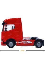 Resim metaş oyuncak Sürtmeli Işıklı Metal Diecast Tır Kafası 211298 