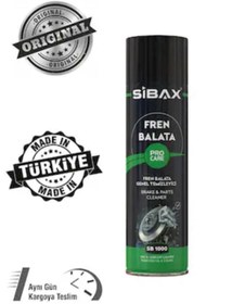 Resim Sibax 2 ADET SİBAX FREN BALATA SPREYİ 500ML 