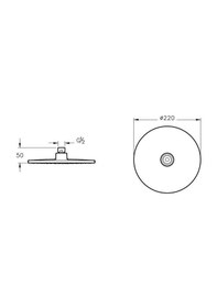 Resim Artema Raın L A45708Sta Duş Başlığı Diğer 