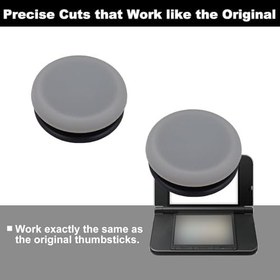 Resim 2 Adet Analog Çubuk Kapak Yedek 3D Joystick Kapak 2DS/3DS/3DSXL/3DSLL/Yeni 3DS/Yeni 3DSXL/Yeni 3DSLL Kontrol Cihazı 