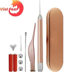 Resim Vist Fox Kulak-pick Cımbız Katı Kulak Temizleme Aracı Balmumu Küret Sökücü 
