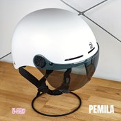 Resim PEMILA Unisex Bisiklet Kaskı Yüksek Dayanıklılık ABS Kabuk + Yüksek Yoğunluklu EPS Yastıkçık, Ön ve Arka Havalandırma, Hızlı Ayarlanabilir Baş Boyutu, Çıkarılabilir Yıkanabilir Astar, Şeffaf & Karartmalı Vizörler, Gündüz/Gecelik/Yağmur/Açık Hava Kullanımı, Dağ/Yol/E-Bisiklet Şehir/Sürüş Güvenliği, Çok Amaçlı Bisiklet Kaskı 