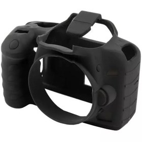 Resim EasyCover Nikon D5100 Silikon Kılıf Siyah 