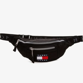 Resim Tommy Hilfiger TJM Heritage Erkek Siyah Bel Çantası 