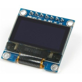 Resim 0.96 inch 7 Pinli SPI İletişimli OLED LCD Modülü 