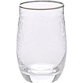 Resim Decorium M01125 Su Bardağı 6 Prc Morano Platin 