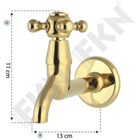 Resim Fkn Altın Koç Uzun Musluk 