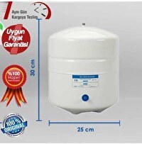 Resim Sulook Ihlas Aura Cebilon 3-2 Galon Nsf Onaylı Metal Su Arıtma Tankı 