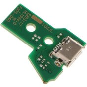 Resim Suntek PS4 Pro Denetleyicisi JDS-040 İçin 12 Pin USB Şarj Portu 