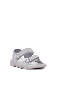 Resim Benetton BN-1419 Filet Erkek Çocuk Düz Sandalet Gri 