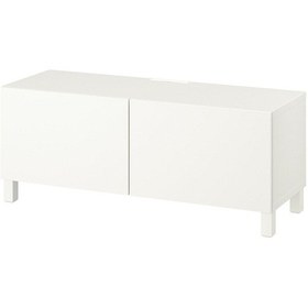 Resim Tv Sehpası, Beyaz, 120x42x48 Cm, Lappvıken Beyaz 