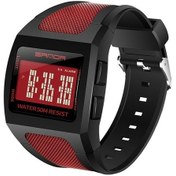 Resim Fastbuy Sanda 222 Erkek Spor Açık Rengi Dijital Elektronik Saat, Su Geçirmez, Çok Fonksiyonlu, Dağcılık İzlemesi, Kırmızı Çok Renkli 