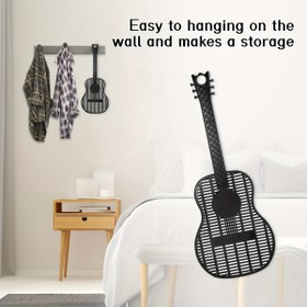 Resim Dayanıklı Gitar Şekilli Havalı Pişirme Çubuğu - Eğlenceli ve Fonksiyonel, Ev Kullanımı İçin Mükemmel, Kapalı Mekan Hırıltıları İçin Etkili, Ev Evcil Hayvan Kontrolü | Gitar İlhamlı Tasarım | Göz Alıcı Habitat 