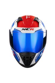 Resim Emporium Ncr Stream Kapalı Kask Mavi Vizörlü (ECE-06) 