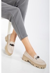 Resim Suins Larsa Model Toka Detaylı Kadın Loafer Ayakkabı LARSA47630 001 