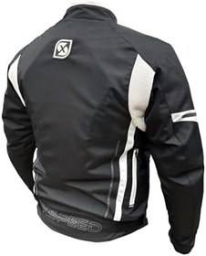 Resim Zeus 4 Mevsimlik Korumalı Motosiklet Montu Yeni Sezon Siyah Beyaz Beyaz 2XL 