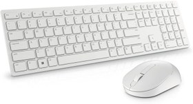Resim Dell Pro Wireless Keyboard and Mouse - KM5221W - Turkish (QWERTY) - White 