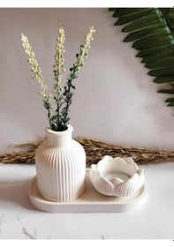 Resim Bernami Biblo Pinterest Vazo Seti Pampas Vazo Lotus Mumluk Dekoratif Tabak Biblo Seti 3 Parça Ham-boyasız. 