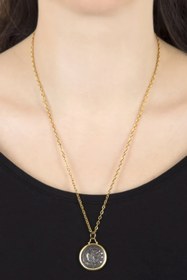 Resim Pırlantalı Orta Boy Madalyon 