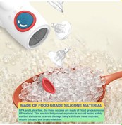 Resim Novahub Moveevo Şirin Bebek Burun Aspiratörü: 3 Seviye Emme, Düşük Ses, Geri Akış Önleyici, Şarjlı, Led, Müzik Ve Taşıma Kılıfı/ 