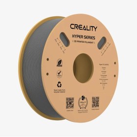 Resim Creality Hyper PLA Gri 1.75 Mm 3D Yazıcı Filament 1kg 