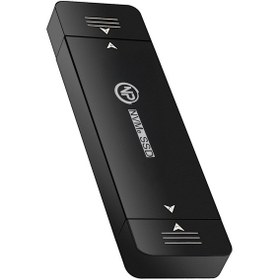 Resim NPO DK01 USB-A/Type-C 900/1000Mb/s 256GB 22x42 M.2 NVMe Taşınabilir Harici SSD 