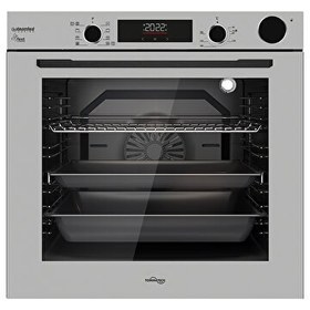 Resim TAF6004SSP 60 CM 80 L Gri Cam Elektrikli Ankastre Fırın 