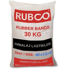 Resim Rubco Paket Lastiği - 1 KG - 40 mm 