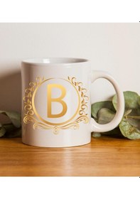 Resim Kişiye Özel Harf Tasarım Kupa & French Press & Colombian Taze Fil 
