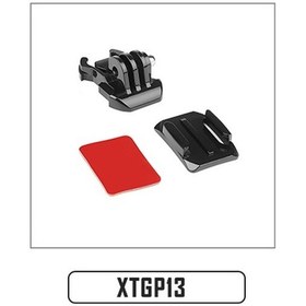 Resim Xtgp13-shoot Eylem Kamera Aksesuarları Gopro Hero Için Set 10 9 8 7 5 Xiaomi Yi 4 K Sjcam Sj4000 H9 Insta360 Baz Dağı Go Pro Kask Kiti 