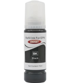 Resim ekoset 103 Ecotank L3260 L3266 Uyumlu Siyah Muadil Mürekkep 70ml 