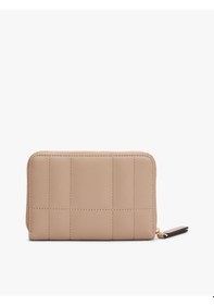 Resim Tommy Hilfiger Th Femınıne Med Za Kadın Bej Cüzdan - Aw0aw17476 Bej 