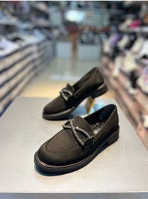 Resim Genel Markalar Punto Taş Detaylı Şık Kadın Oxford Ayakkabı 