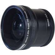 Resim Raypro 58 MM 0.25x HD Fisheye Balıkgözü + 12.5 Dioptri Makro Lens 