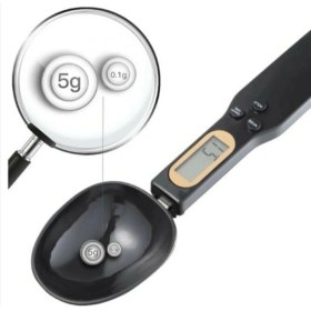 Resim Dijital Mutfak Ölçüm Kaşığı - LCD Ekran Hassas Mutfak Tartısı 500GR./0.1 Gr. 