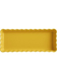 Resim Emile Henry Tart-börek-fırın Kabı Dikdörtgen 36.5 X 15 Cm - Mat Sarı/provence Yellow Mat Sarı 