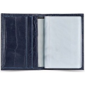 Resim Guard Leather Guard Lacivert Croco Desenli Lastikli Spor Kartlık Çok Renkli 