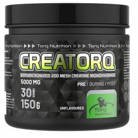 Resim Creatorq %100 Micronized Creatine Monohydrate Aromasız 150 Gr - 30 Servis 