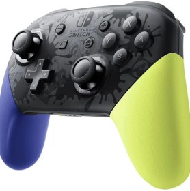 Resim Nintendo Switch Pro Controller Splatoon 3 Edition Kablosuz Oyun kolu 