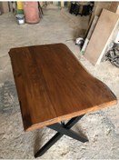 Resim Bintaşmobilya Ceviz Rengi Küçük Kütük Çalışma Masası 